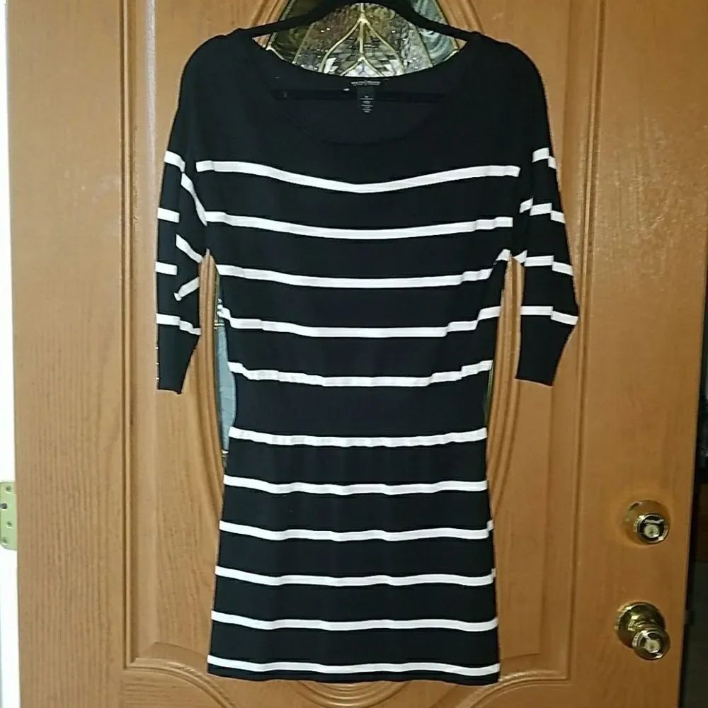 White House Black Market striped dress Sz. M
